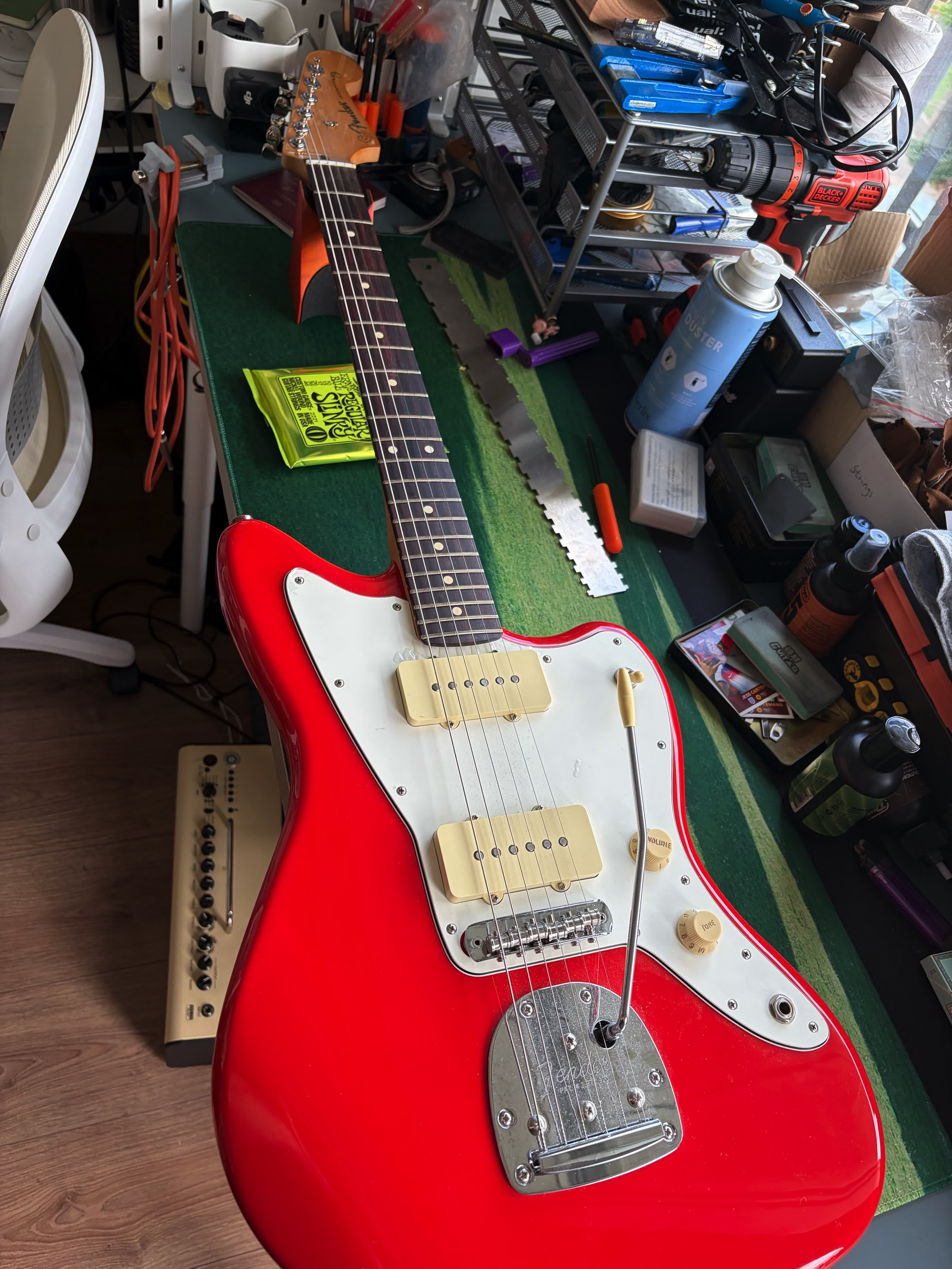 Guitar repair and studio work