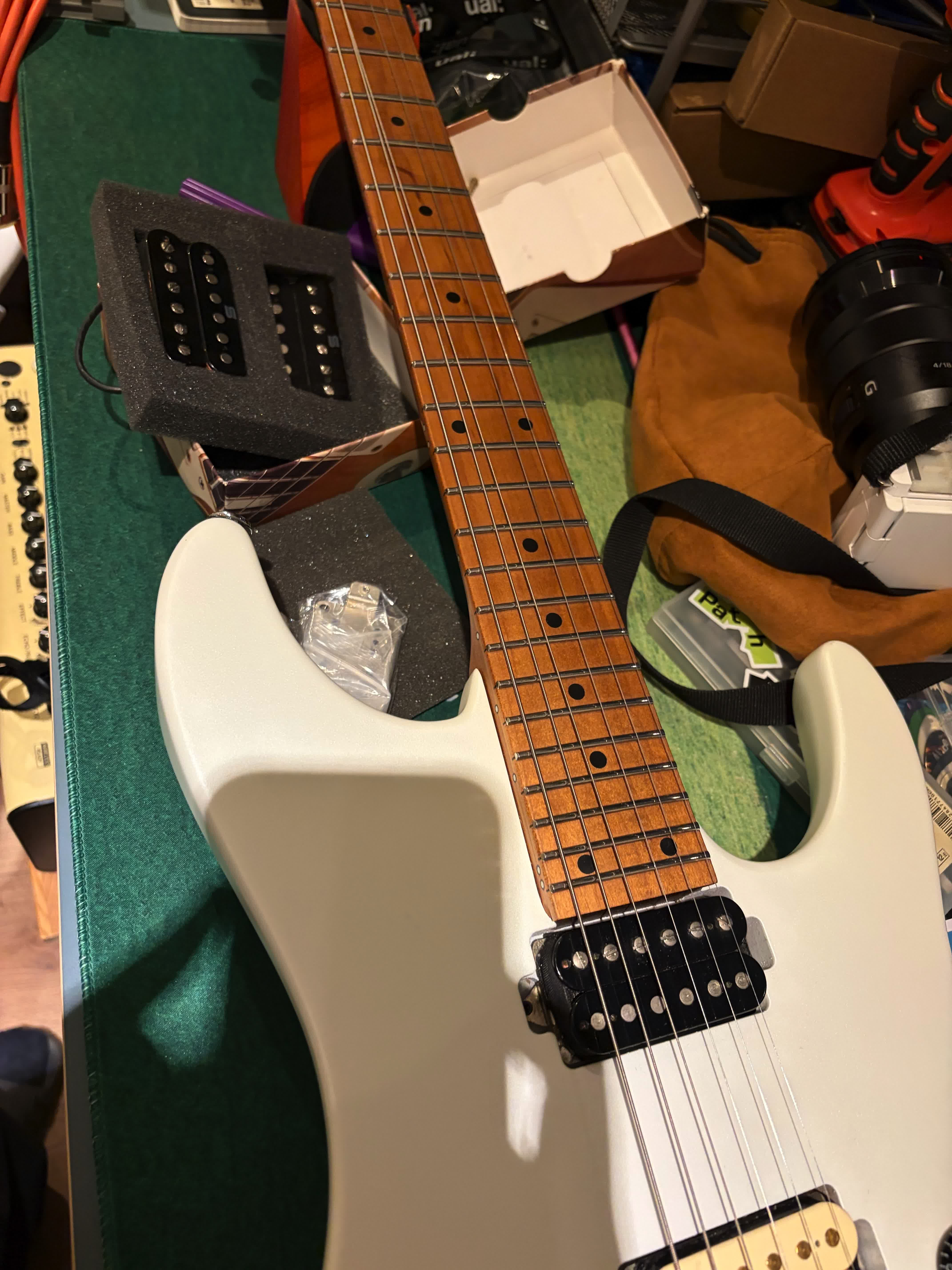 Guitar repair and studio work
