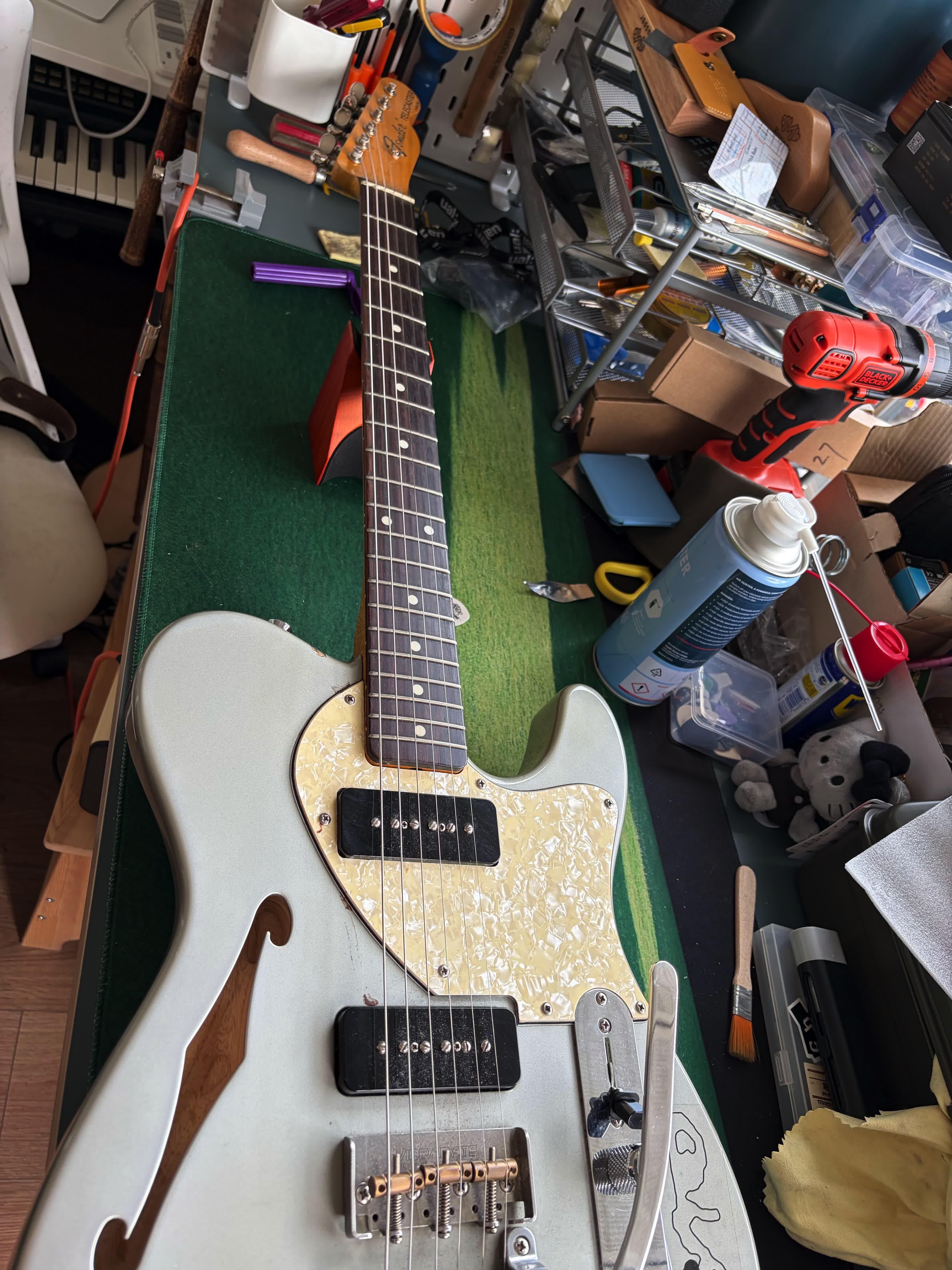 Guitar repair and studio work