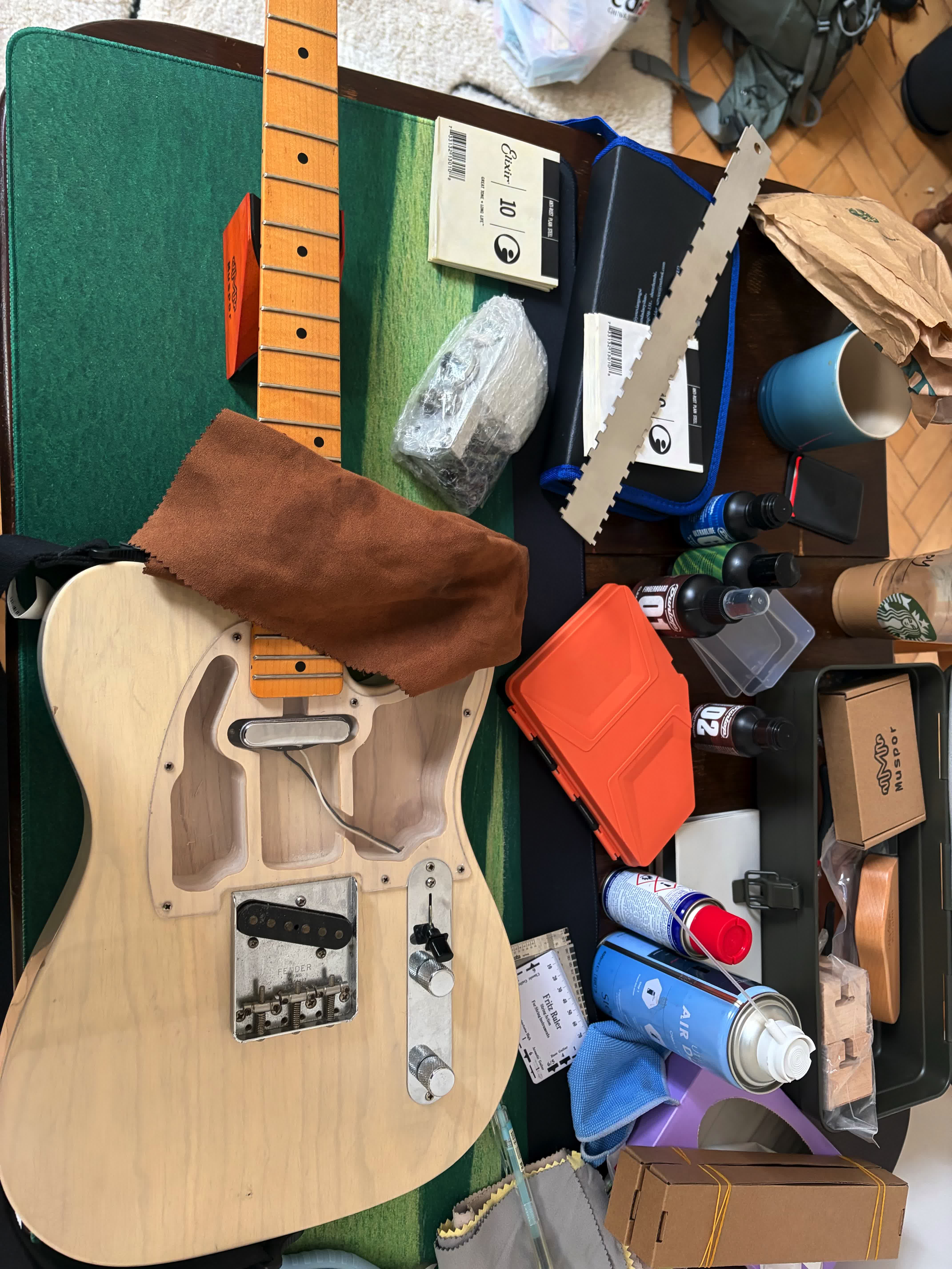 Guitar repair and studio work