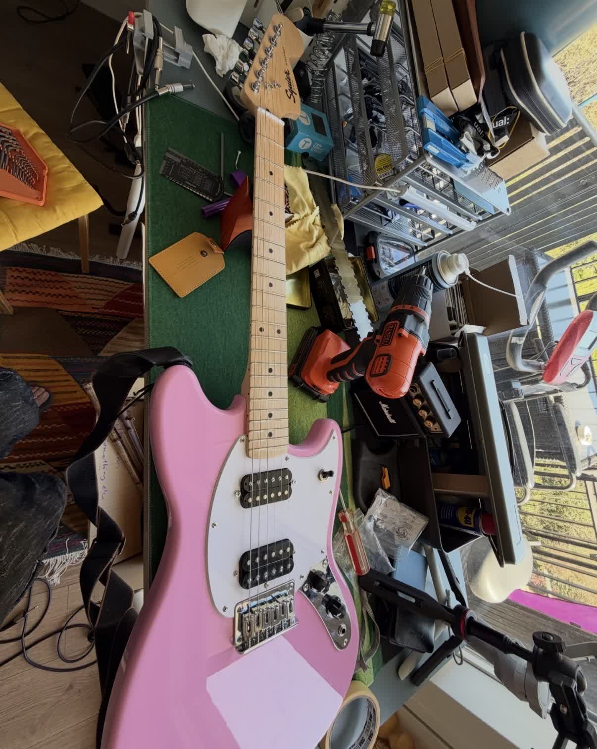 Guitar repair and studio work